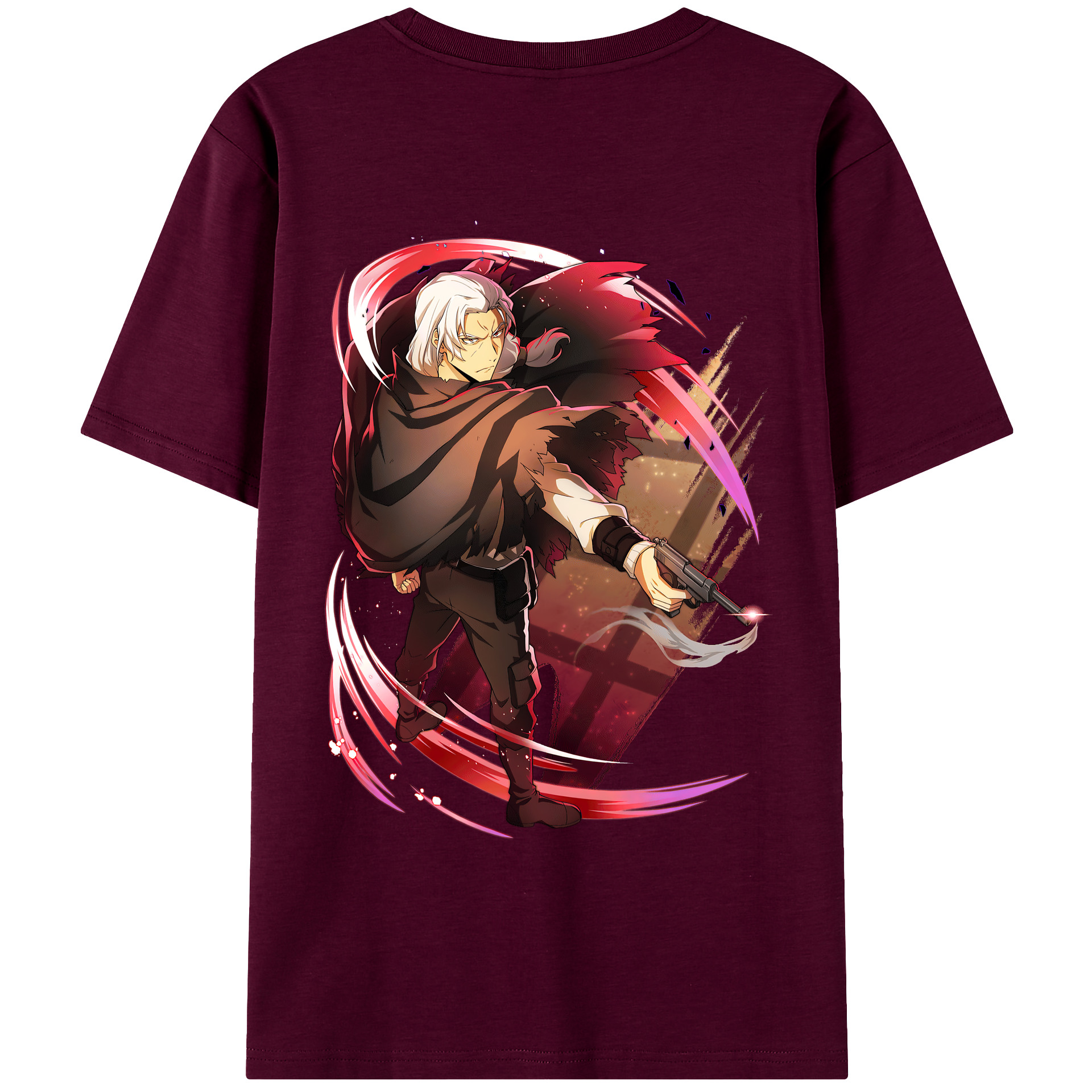 （画像用） 文豪ストレイドッグス Bungo Stray Dogs レディース半袖Tシャツ(バックプリント)